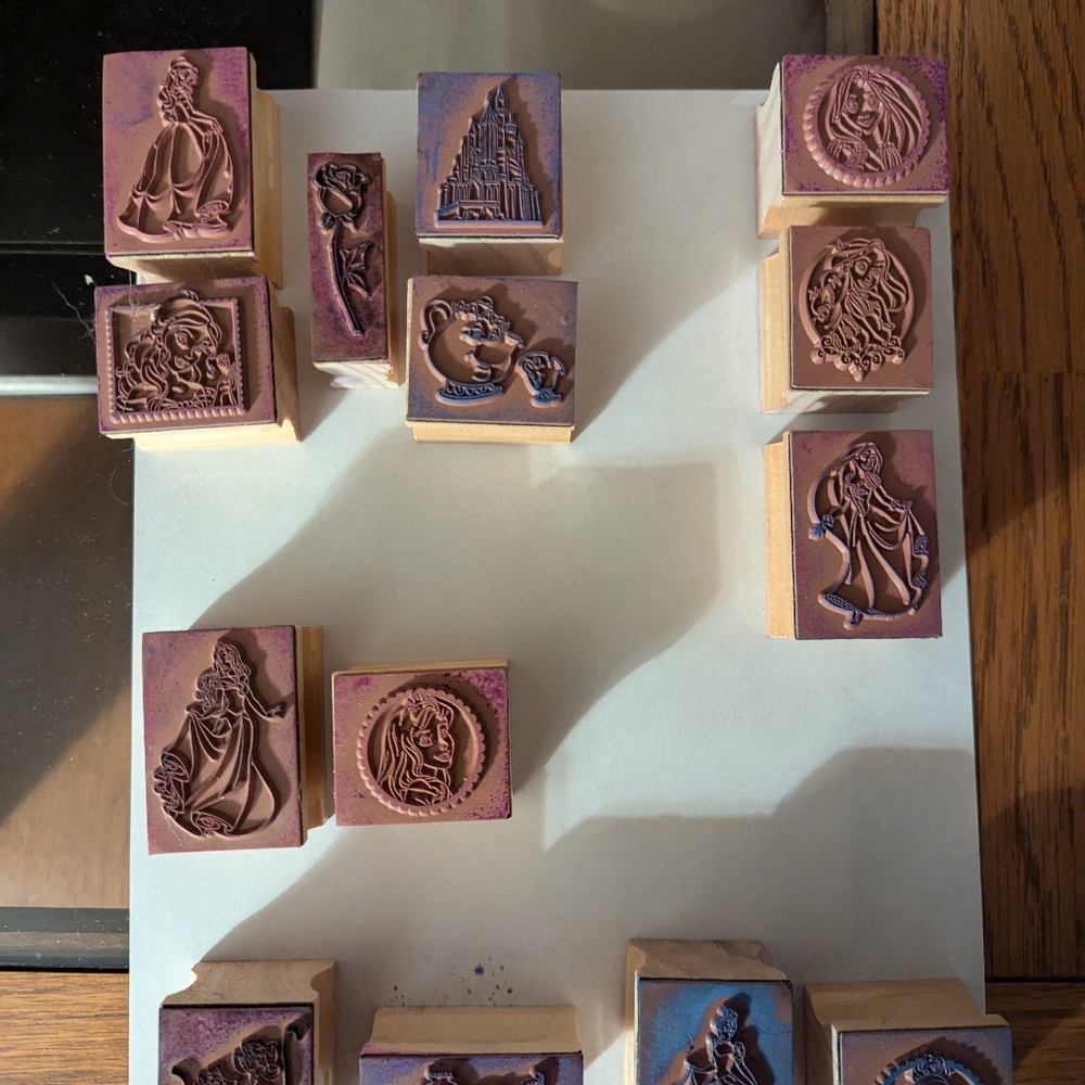 Disney Princess Rubber Stamps - Picture 3 of 5